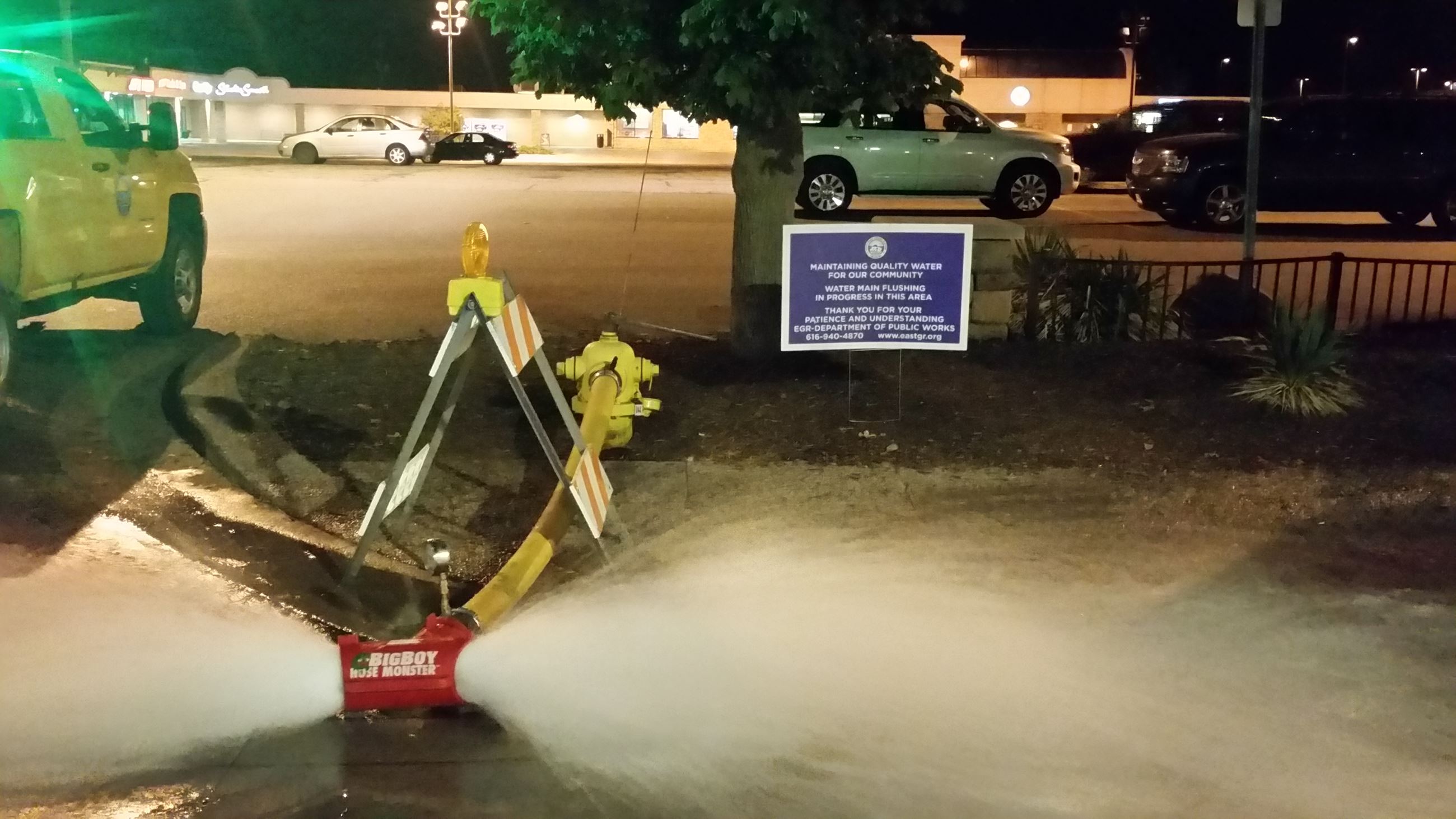 Water Main Flushing Water Main Flushing