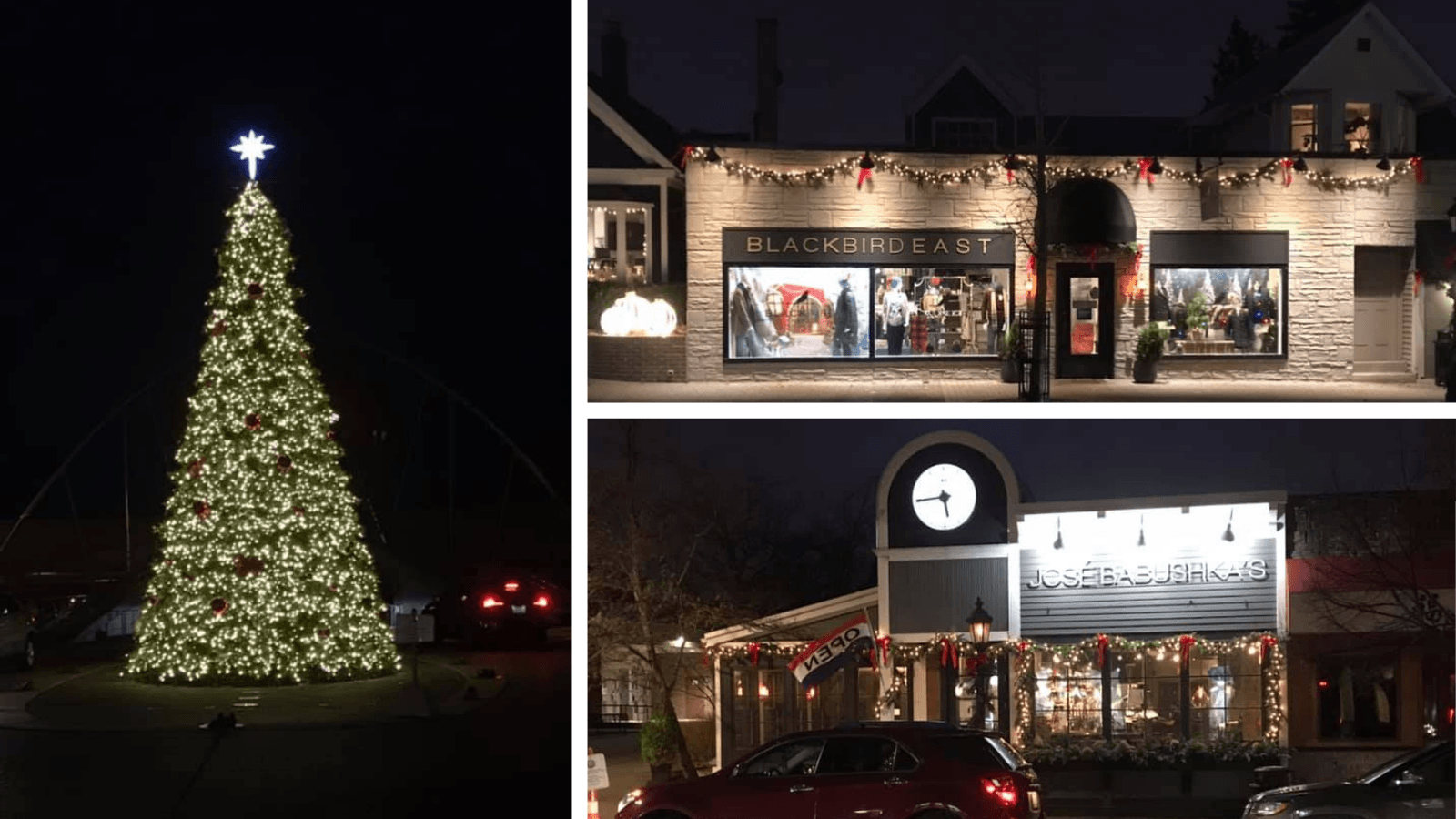 Gaslight Village Holiday Decorations