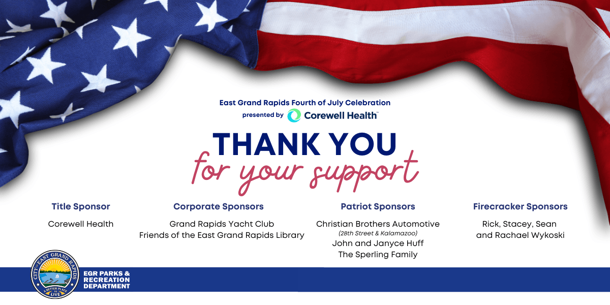 2023 Fourth of July thank you