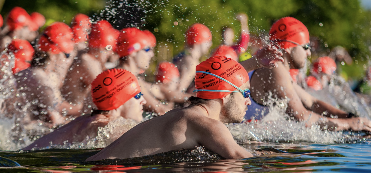 Triathlon swimmers