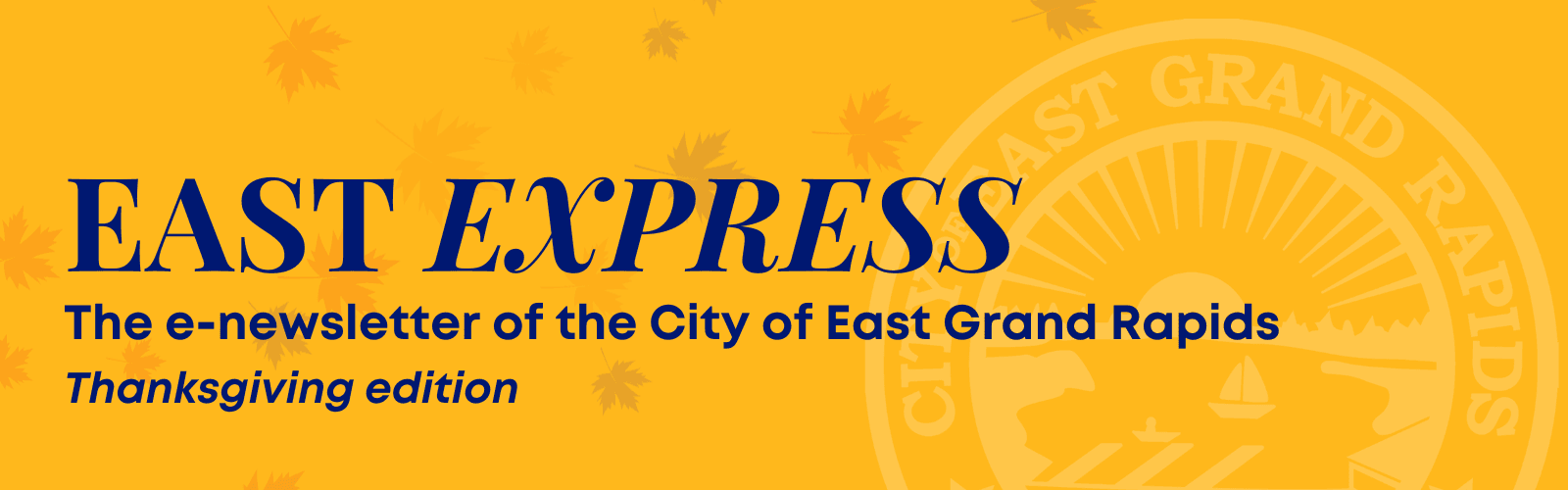 East Express Header, Thanksgiving 2023 edition