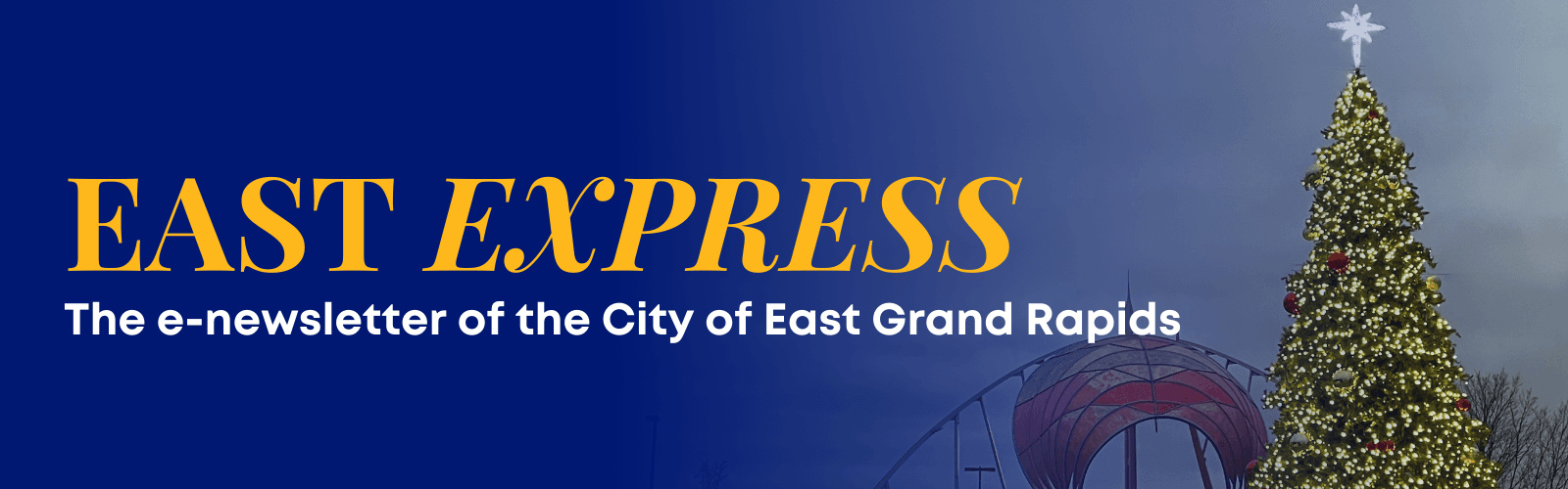 East Express Header 2023 holiday