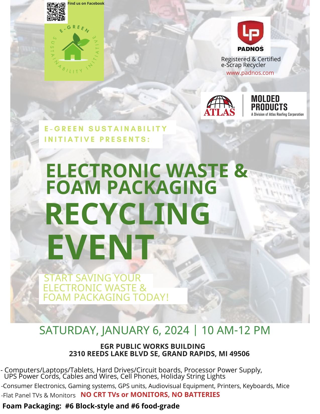 2024 E-GReen recycling event