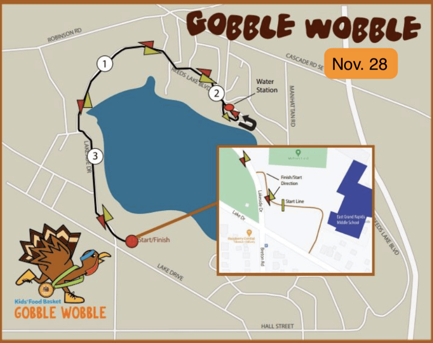 2024 Gobble Wobble route