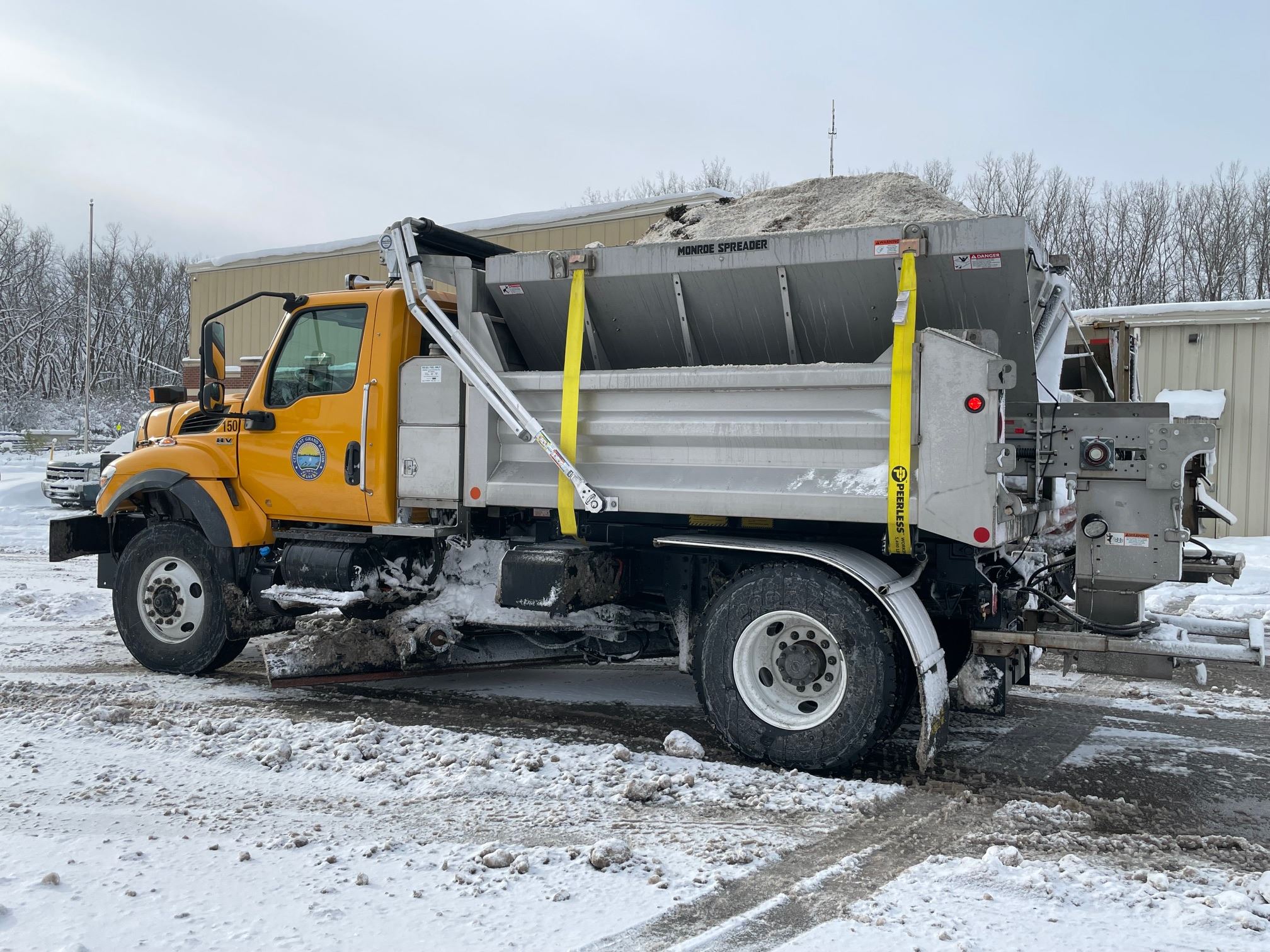 Public Works snowplow