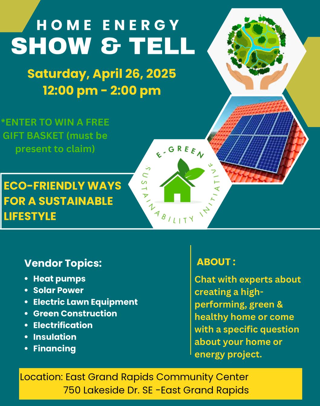 EGReen show and tell event