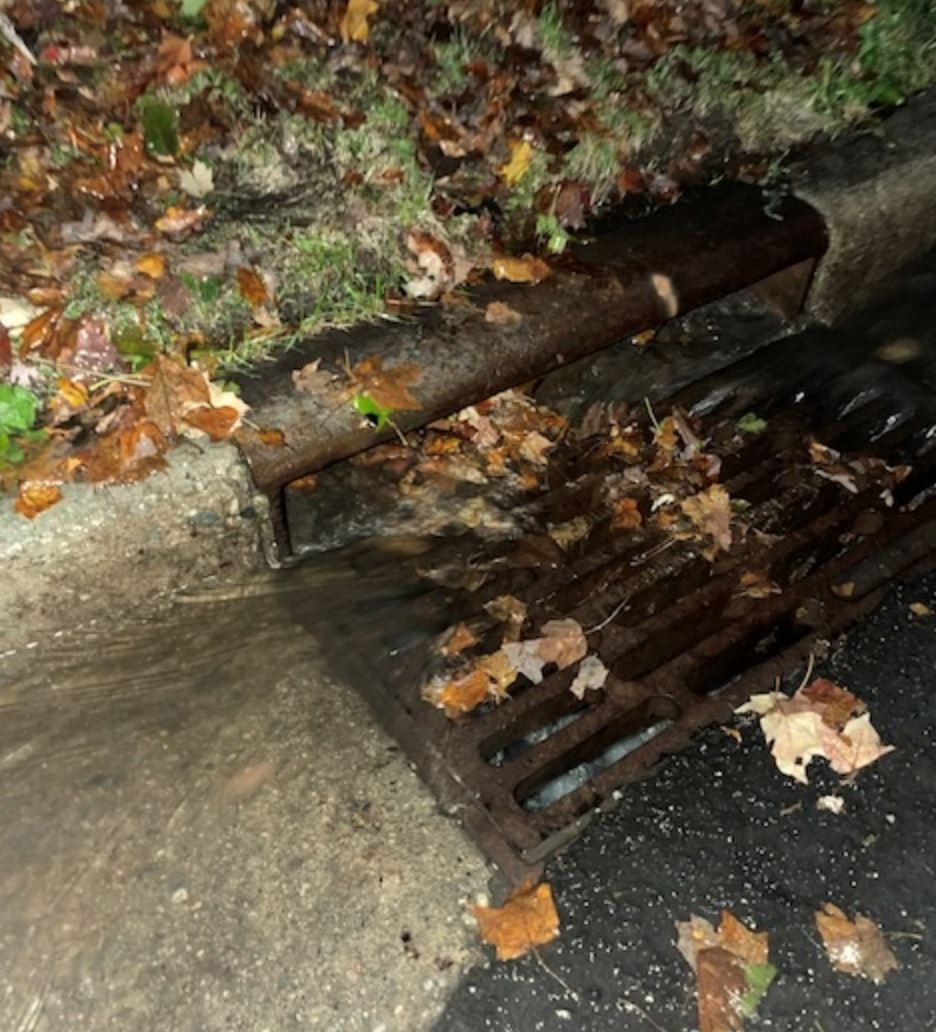 Fall drain
