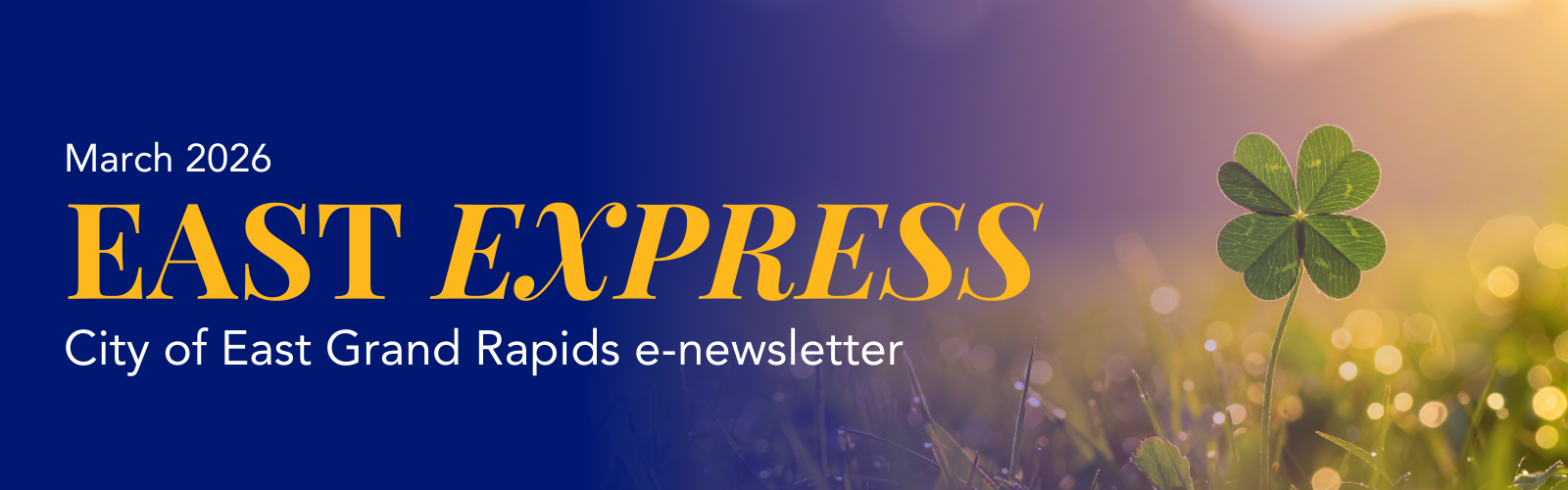 March 2026 East Express header