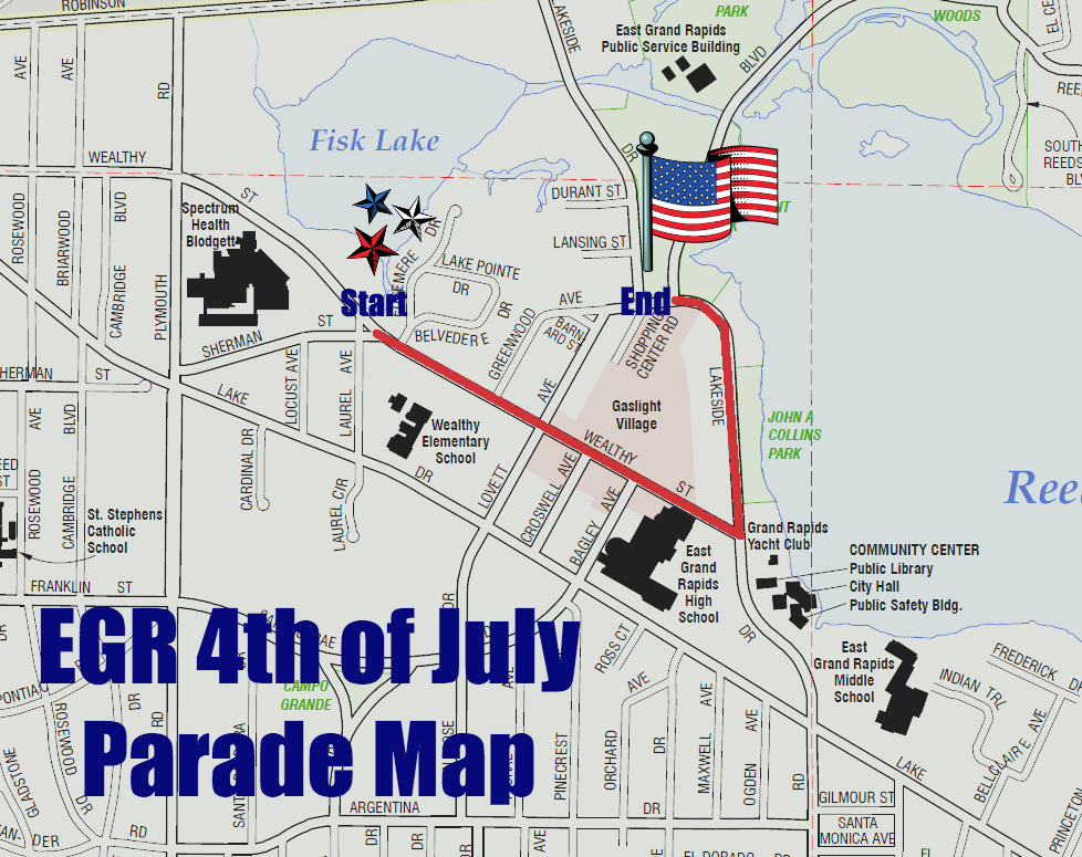 Parade Map